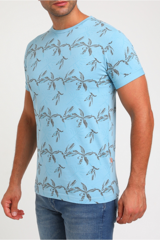 T SHIRT 154519 Tile Blue